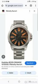 Koupím hodinky Hugo Boss orange 1513006
