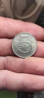 5 korun 1984 lesk