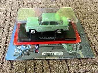 Hachette Nezapomenutelné automobily Moskvich 403 1:24