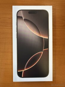 iPhone 16 Pro Max 512GB Desert Titan ZÁRUKA + příslšenství
