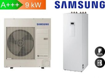 Tepelné čerpadlo Samsung split 9 kW vč. 260l TUV, 400V, NOVÉ