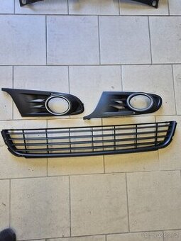 Spodní mřížka VW Golf VI + kryty mlhovky