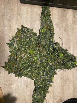 Maskovací plášť s kapucí - green, STALKER velikost XL
