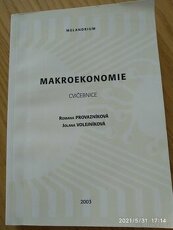 Makroekonomie cvičebnice