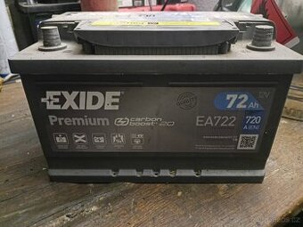 Autobaterie exide premium 72 Ah