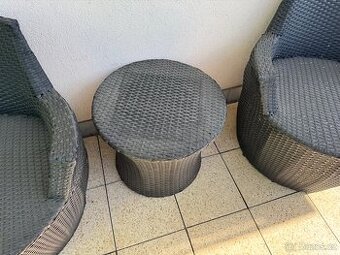 Sestava zahradního nábytku - ratan