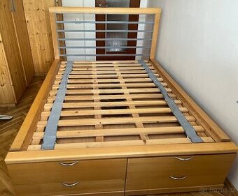 Postel s úložným prostorem 140x200 - 1
