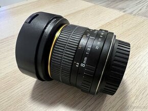 Samyang 8mm 1:3.5 pro Canon rybíoko/fisheye - 1