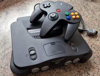 NINTENDO 64 VČETNĚ ZDROJE A OVLADAČE doprava zdarma