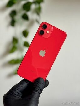 iPhone 12 mini 64GB červený - 100% baterie