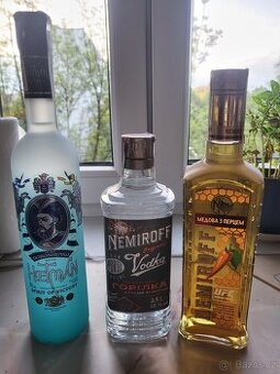 3x ukrajinská vodka 0.5l
