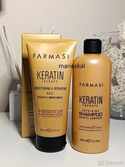 Keratinová sada (šampon + maska) od Farmasi
