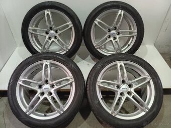 Letní alu sada 5x112 R18 pneu 245/45/18/Nokian