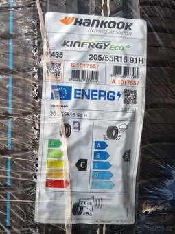 2 ks letni pneu Hankook Kinergy eco2 K435 205/55 R16 91H