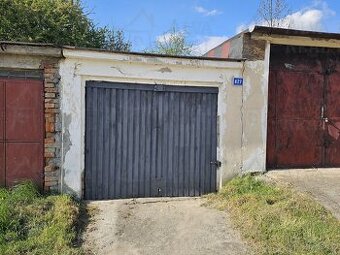 Pronájem garáže 19 m2 Šlapanice, ul. Dlouhá, volná ihned.