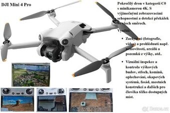 Vizuální inspekce a prohlídky z dronu