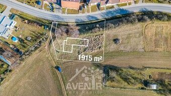 Prodej stavebního pozemku, 1 915 m² - Sušice, ev.č. 00158