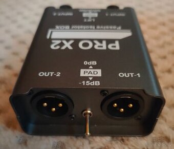 Passive line stereo či 2x mono isolator