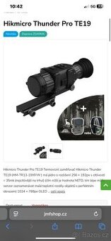 Hikmicro thunder pro TE19