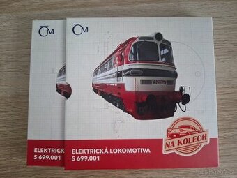 Stříbrná mince Na kolech - Elektricka Lokomotiva S 699.001