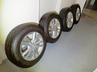 Alu kola 17" 5x114 R17 ET45 se zimní pneu 225/65 R17
