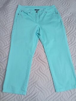 dámské tříčtvrteční riflové kalhoty zn. bpc,