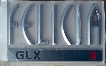 ORIGINÁLNÍ NÁPIS ŠKODA FELICIA GLX i