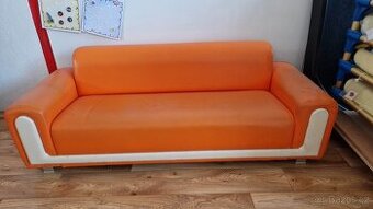 Jako N.O.V.Ý. dětský gauč z EKO kůže