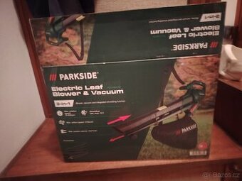 Vysavač na listí na elektřinu
