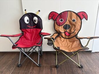 2ks dětské skládací křeslo křeslo