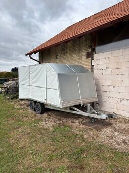 Přívěsný vozík dvouosý - 1