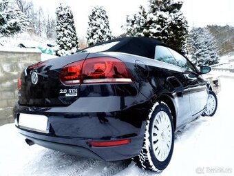 VW GOLF CABRIO 2,0 TDi 6 D DSG 103 KW LOUNGE TOP STAV 2016
