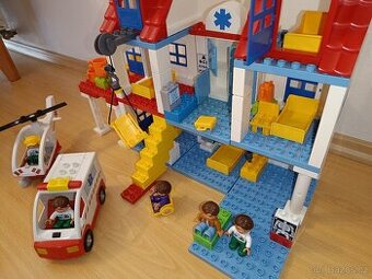 Stavebnice hasiči, policie, nemocnice - pasuje na Lego Duplo