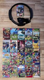 Sbírka her exkluzivní tituly Nintendo Switch