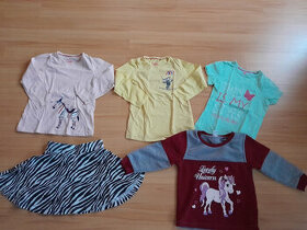 Dívčí oblečení,vel. 110