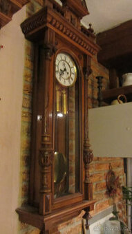 dvouzávažové hodiny Gustav Becker - 1