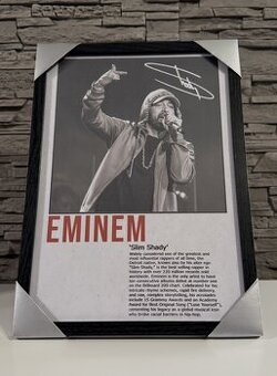 Eminem - PrintArt s rámem