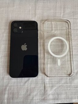 iPhone 12 64GB, 93% baterie, černý, zdarma sklo a magsafe