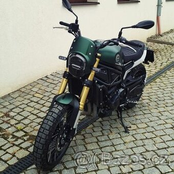 BENELLI - LEONCINO 800 TRAIL ZELENÁ - EURO 5 - PŘEDVÁDĚCÍ MO