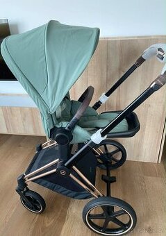 Cybex Priam Leaf Green Rosegold