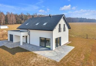 Novostavba rodinného domu 4+kk s garáží