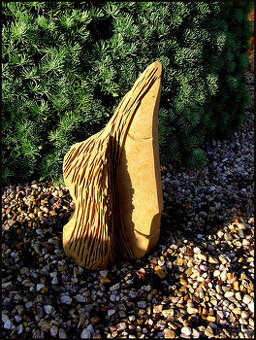 SOCHA, HLAVA Z PÍSKOVCE - HANKA