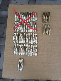 Mosazné kličky,kličky,mosazné olivy,oliva,rozvor.