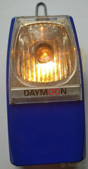 Retro modrá kapesní svítilna Daymoon - funkční