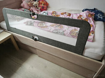 Hauck Sleep N Safe Plus XL zábrana na postel Melange Grey