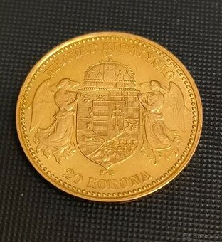 RU - 20 koruna 1892 K.B