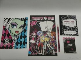 Bloky, sešity, deníčky Monster High