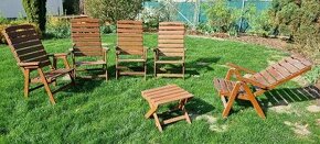 Prodám dřevěný zahradní nábytek z masivu