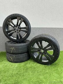 Alu kola 5x100 r17 s letním pneu (fb)