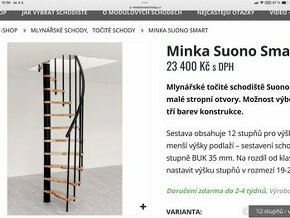 Modulové schody Minka - 1